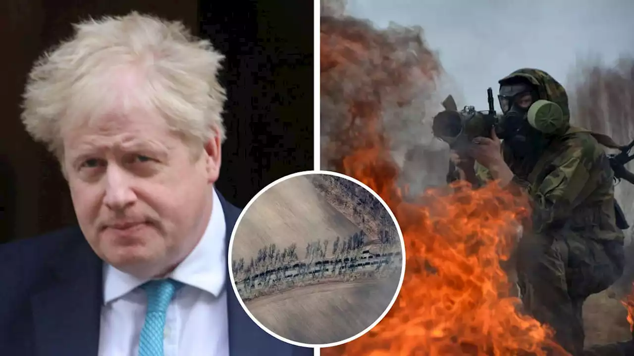 Boris to ramp up pressure on Kremlin as Ukraine fears Belarus could invade