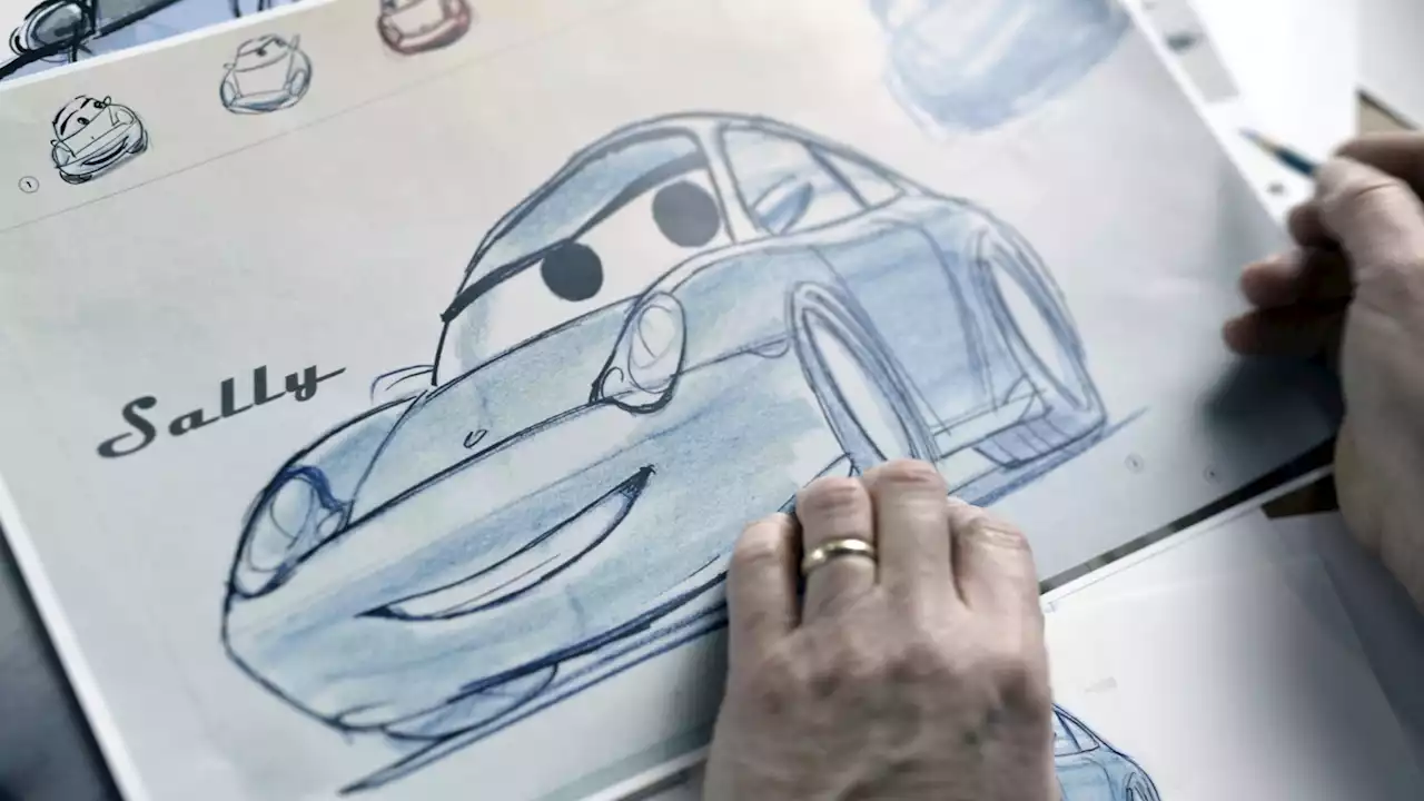 Porsche and Pixar team up to create real-life Sally from 'Cars'