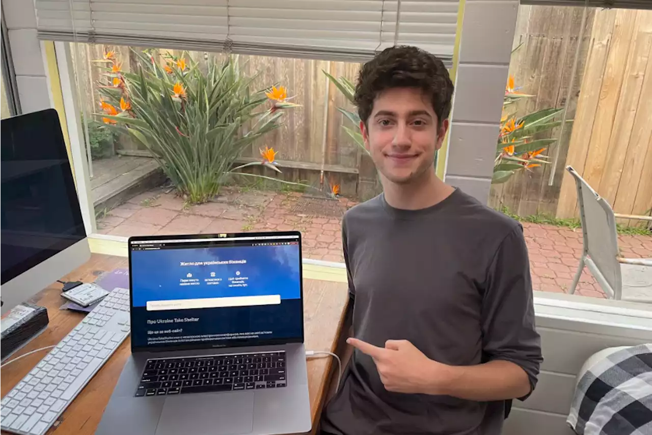 San Diego Teen Develops Website to Help Ukrainian Refugees Find Shelter