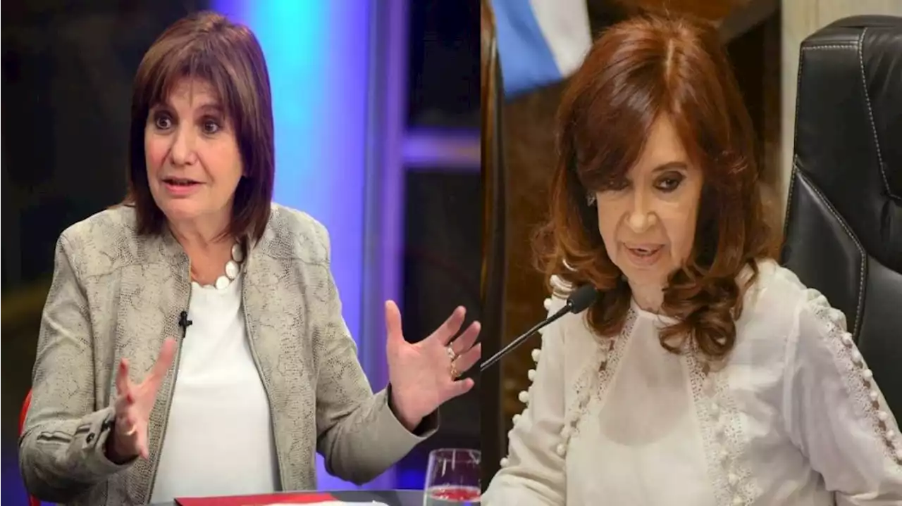 Bullrich, contra la 'victimización' de Cristina: 'Siempre aplaudió las piedras arrojadas contra la democracia'