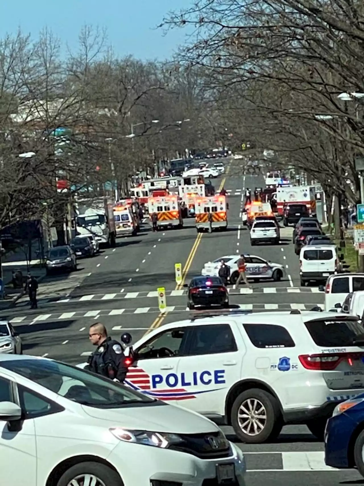 MPD Issues Release on incident where Driver Crashed Car into Parthenon Patio in Chevy Chase. Sadly, 73 year-old Terese Dudnick Taffer and 76 year-old Jane Bloom did not survive their injuries