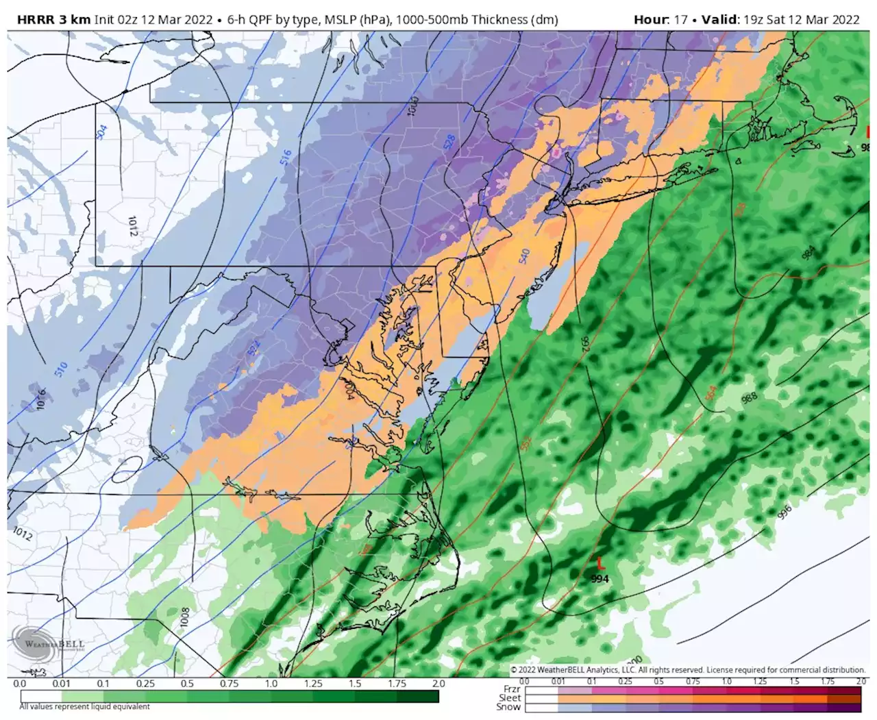 D.C.-area forecast: Heavy snow and strong winds blast the region through midday