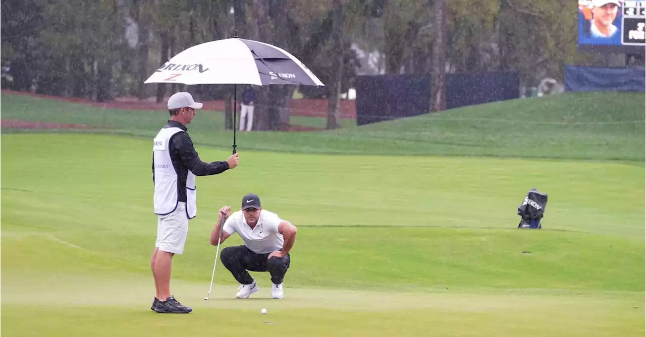 Richest event battered by weather at windswept TPC Sawgrass