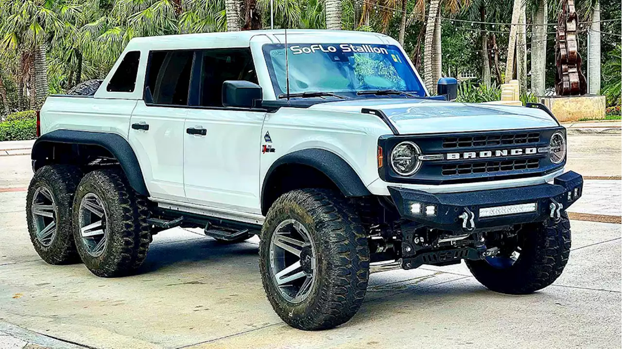 This Florida Shop Transformed the New Ford Bronco Into a 6×6 Beast