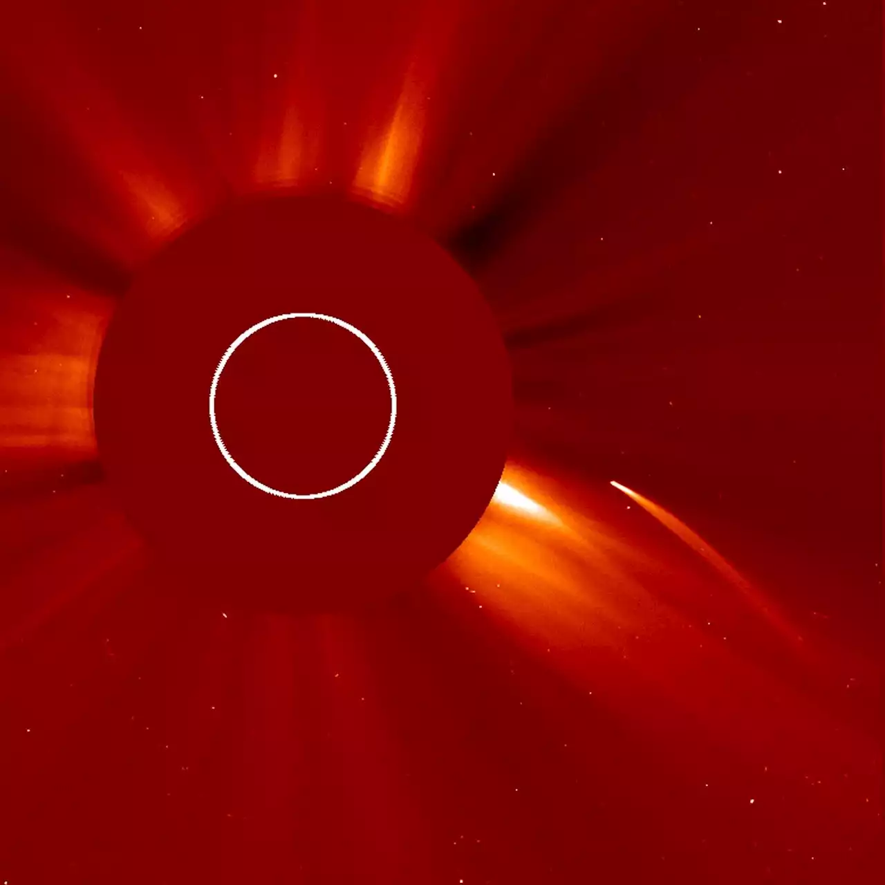 The Sun is Slowly Tearing This Comet Apart - Universe Today