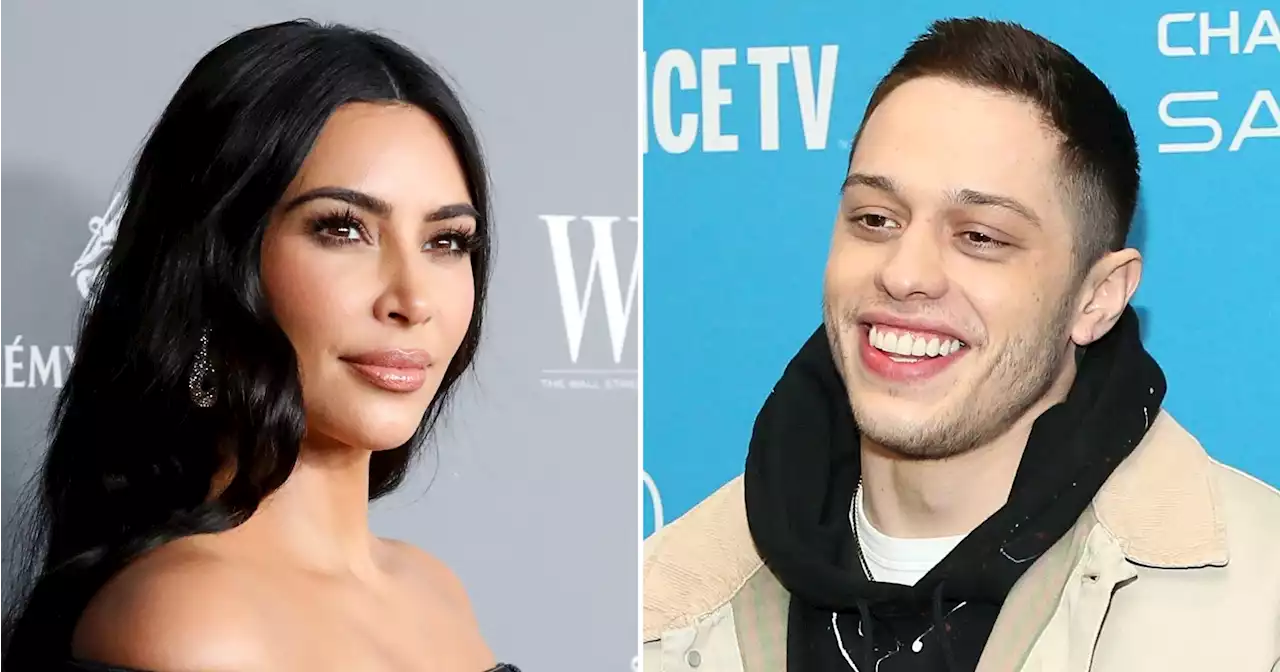 Cuddled Up! Kim Kardashian Finally Posts 1st Photos With Pete Davidson