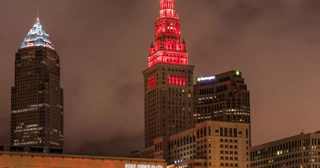 Cleveland's Terminal Tower 'Turning Red' for release of new Disney movie