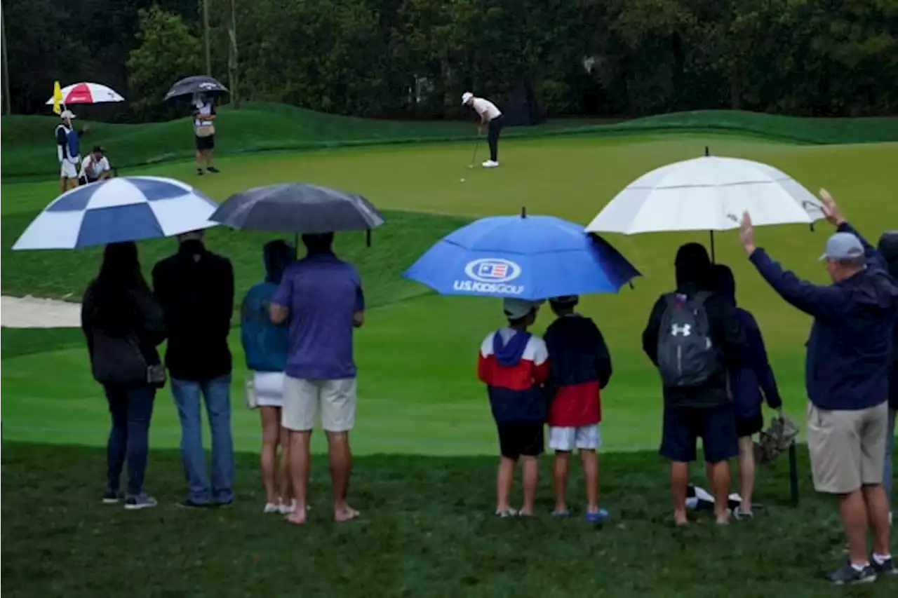 Bad weather pushes back The Players again; play to resume at noon