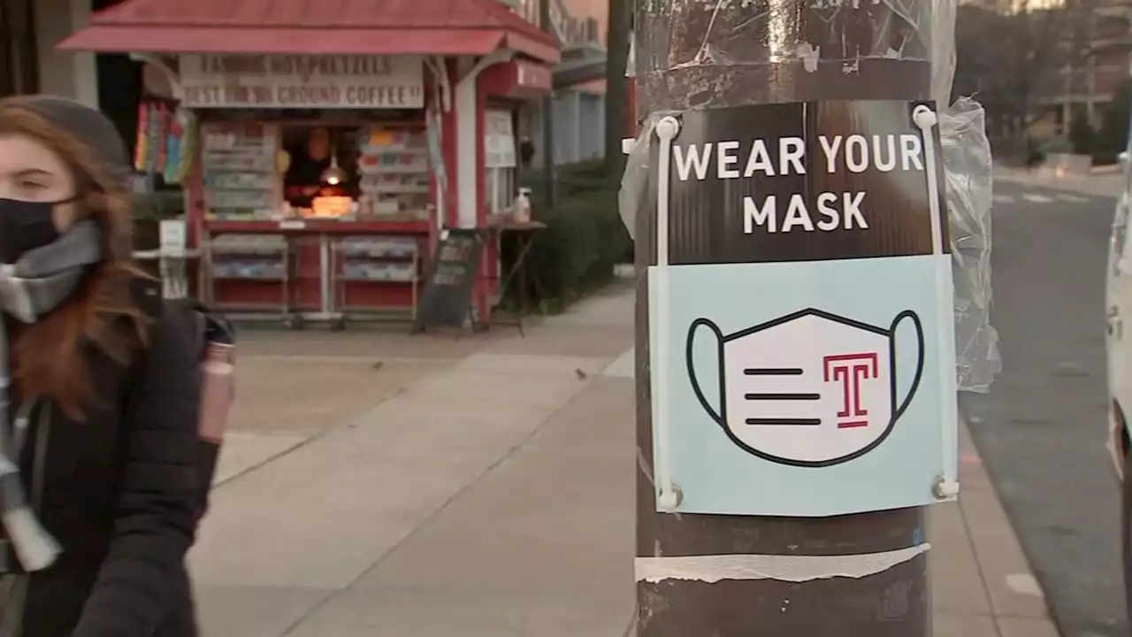 Temple University to partially lift mask mandate later this month