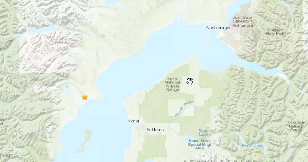 5.1 earthquake jolts Southcentral Alaska