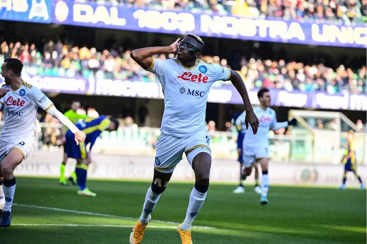 Serie A, Verona-Napoli 1-2: doppietta di Osimhen