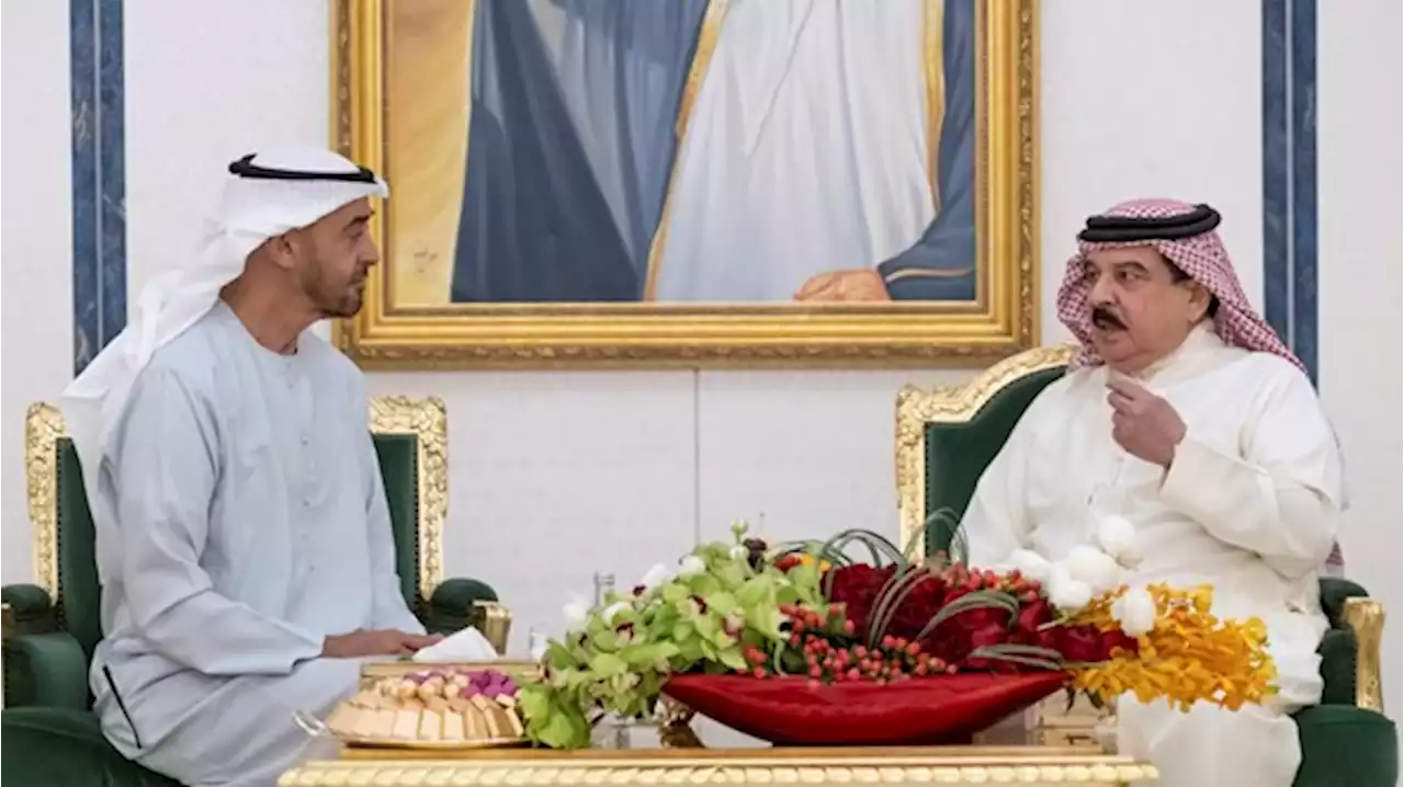 محمد بن زايد وحمد بن عيسى يبحثان علاقات التعاون والتنسيق المشترك