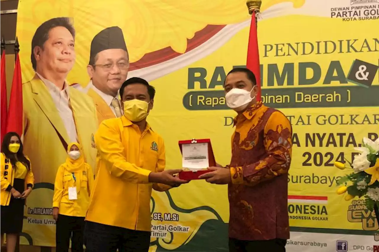 Rapimda-Rakerda Golkar Surabaya siapkan strategi hadapi Pemilu 2024