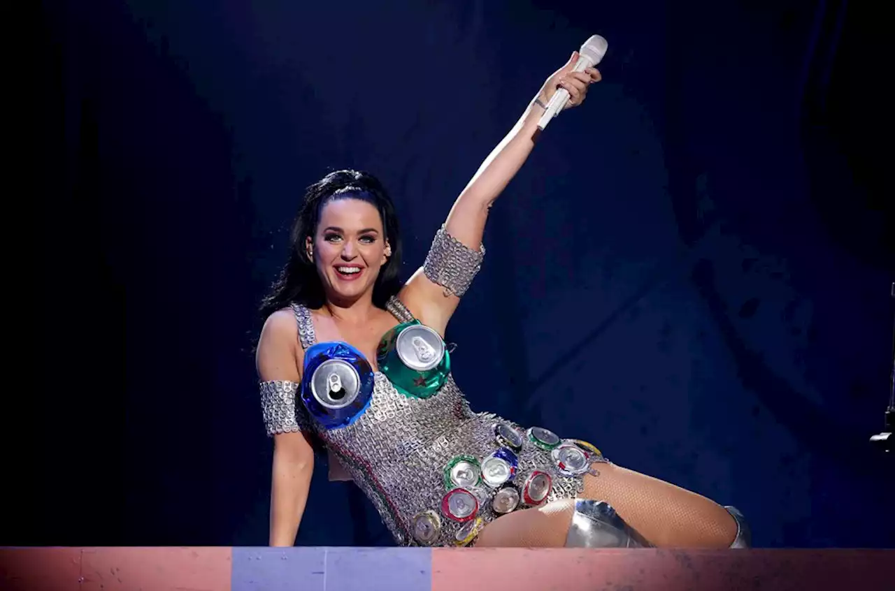 Katy Perry Reacts to Winning in ‘Dark Horse’ Copyright Appeal at Vegas Show