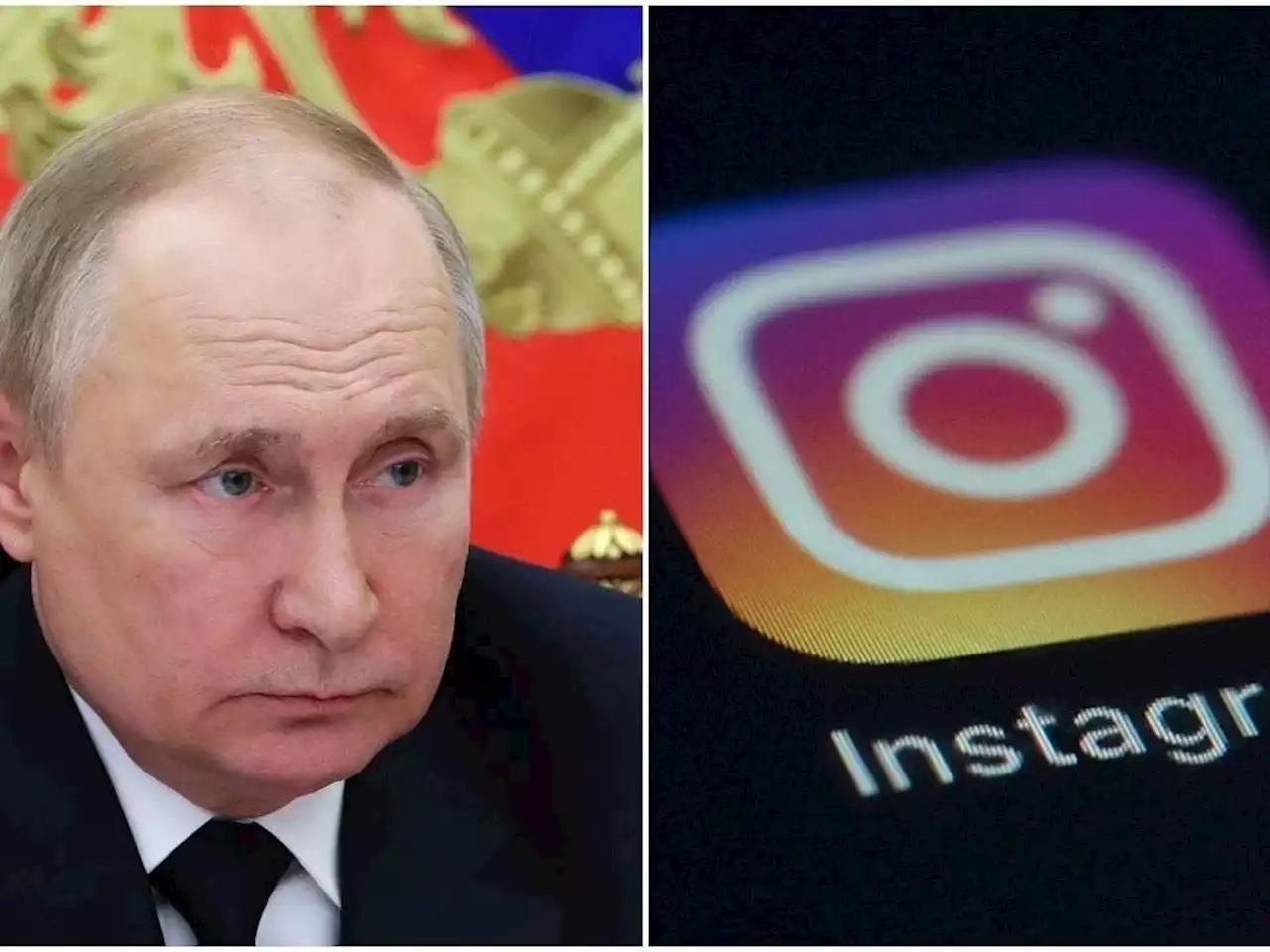 Russia will ban Instagram from 14 March, citing 'calls for violence against Russians' on the platform