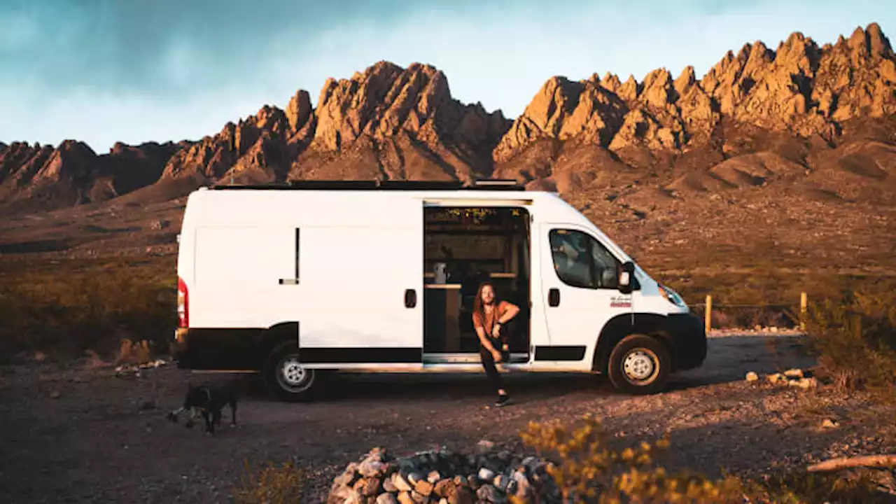 This 28-year-old filmmaker pays $700 per month to work and live in a renovated cargo van