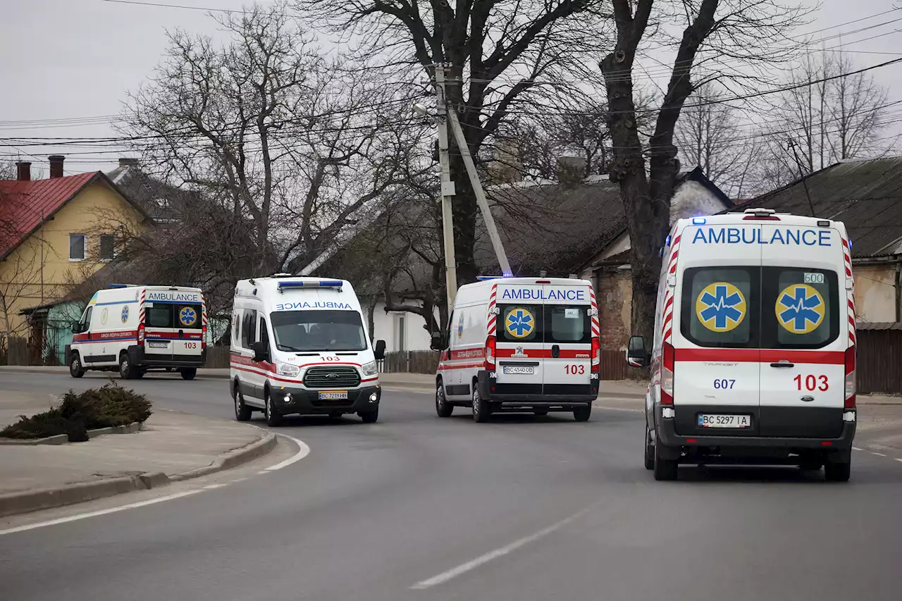 Nine killed in strike on military base near Lviv