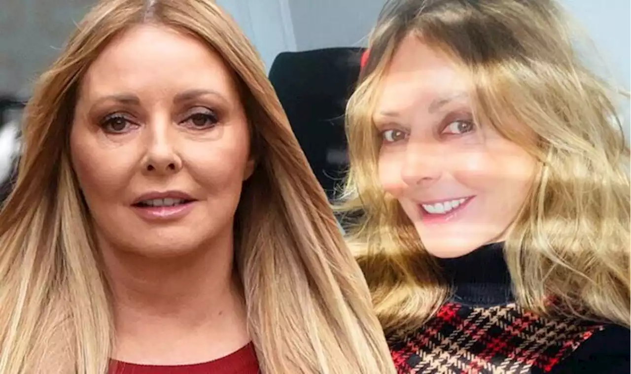 Carol Vorderman shares fresh-faced picture as she confesses she is 'hungover'