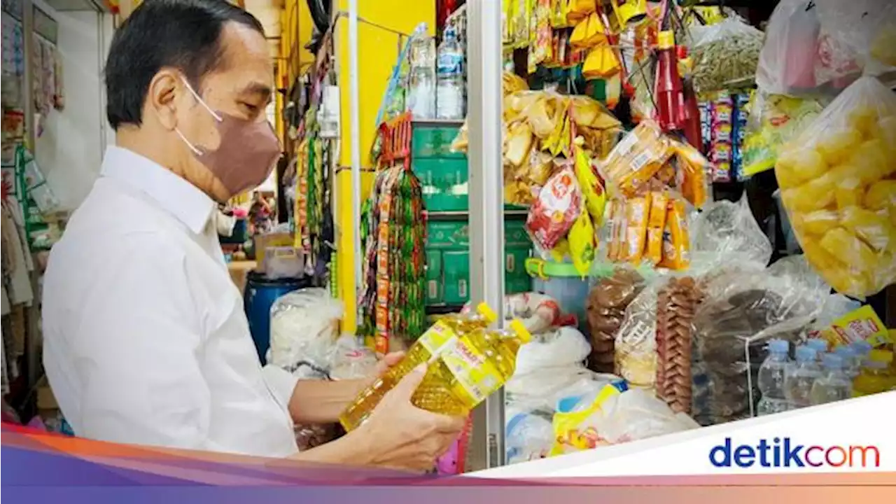 Geger Minyak Goreng Langka, Jokowi Cek Langsung ke Pasar