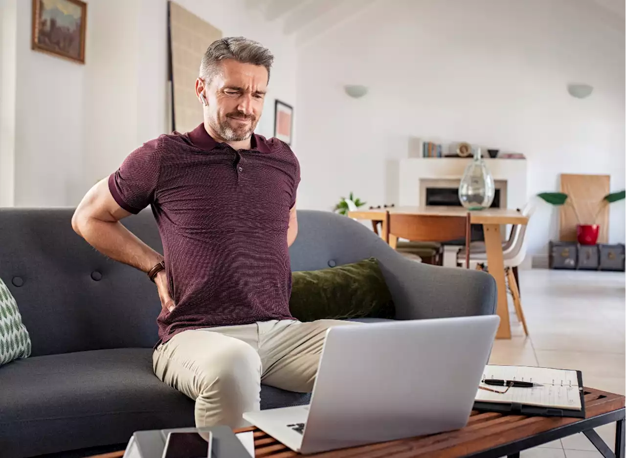 3 Secret Tips To Avoid Back Pain When Sitting All Day, Expert Says — Eat This Not That