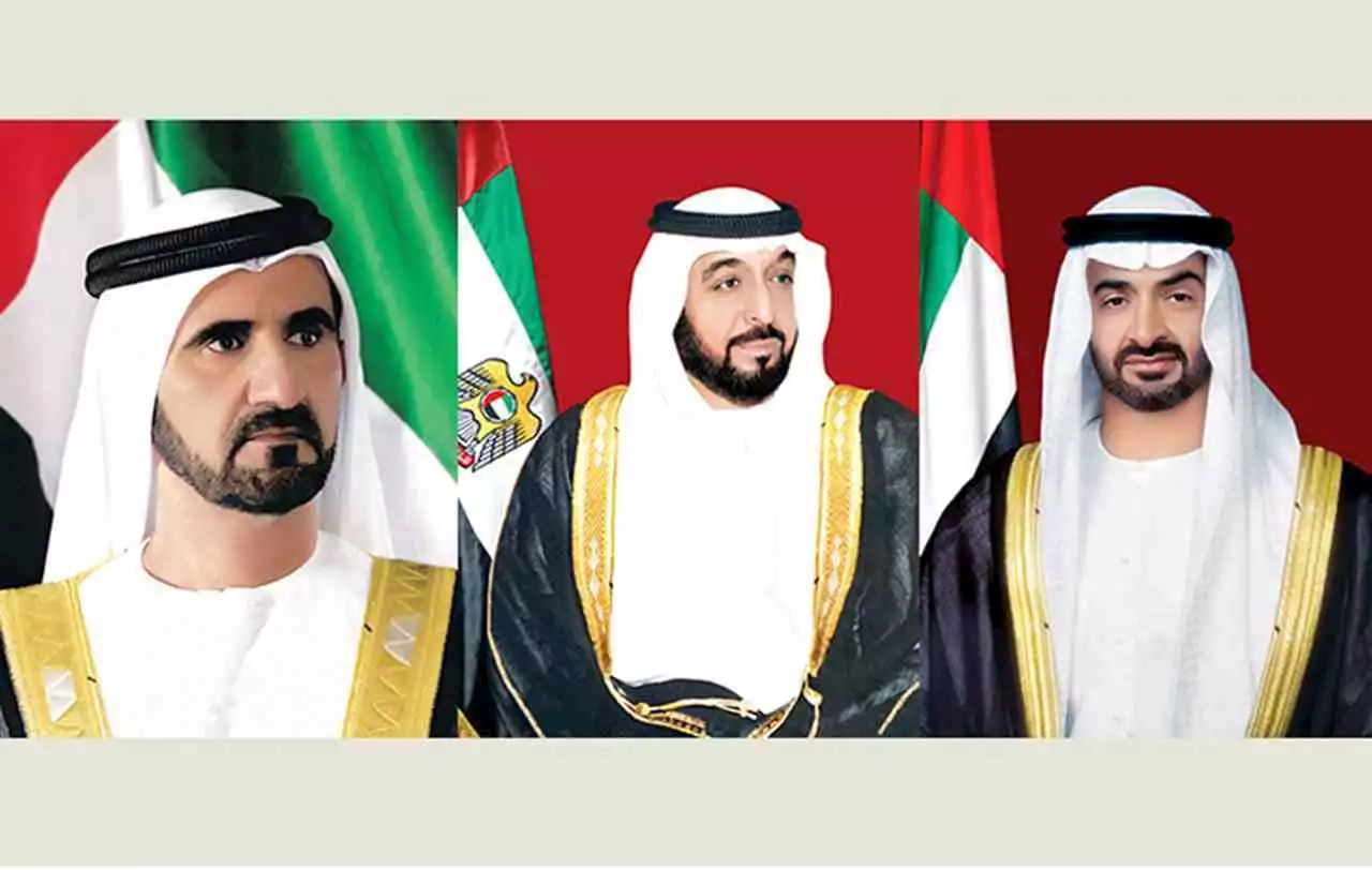 رئيس الدولة ونائبه ومحمد بن زايد يعزون خادم الحرمين في وفاة الأميرة نورة بنت فيصل بن عبدالعزيز