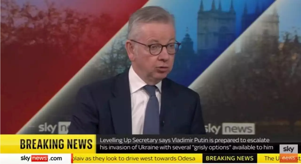 More than 3,000 visas to Ukrainian refugees, Michael Gove says