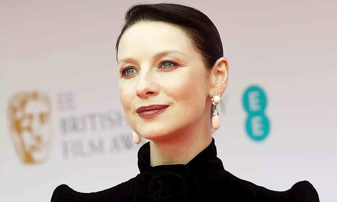 Caitriona Balfe looks beautiful in showstopping dress at the BAFTAs