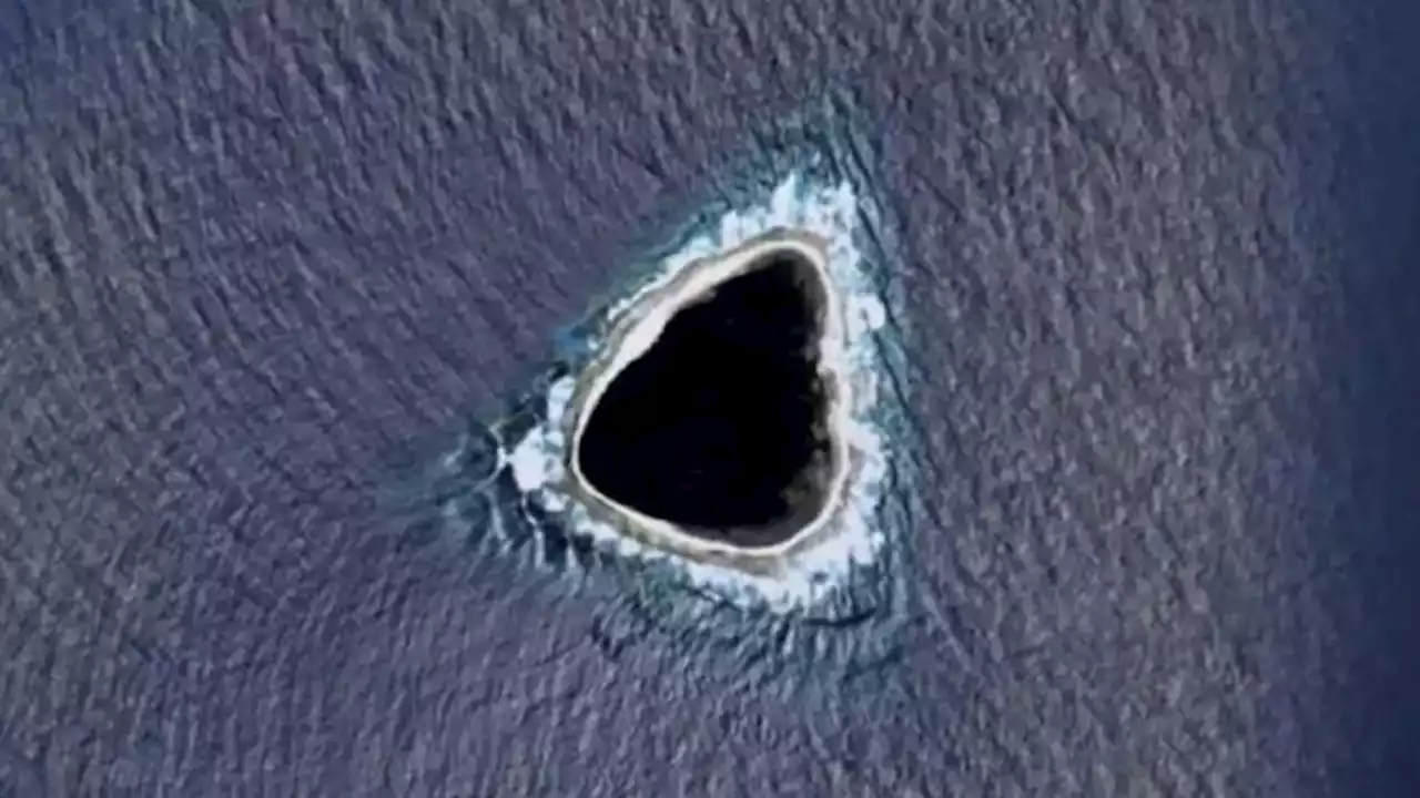 Reddit User Finds a Black Hole in the Ocean with Google Maps