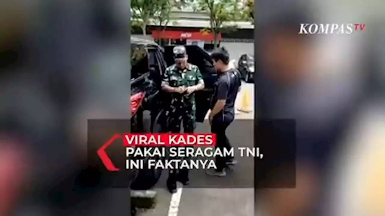 Viral Kades Pakai Seragam TNI, Ini Fakta Sebenarnya