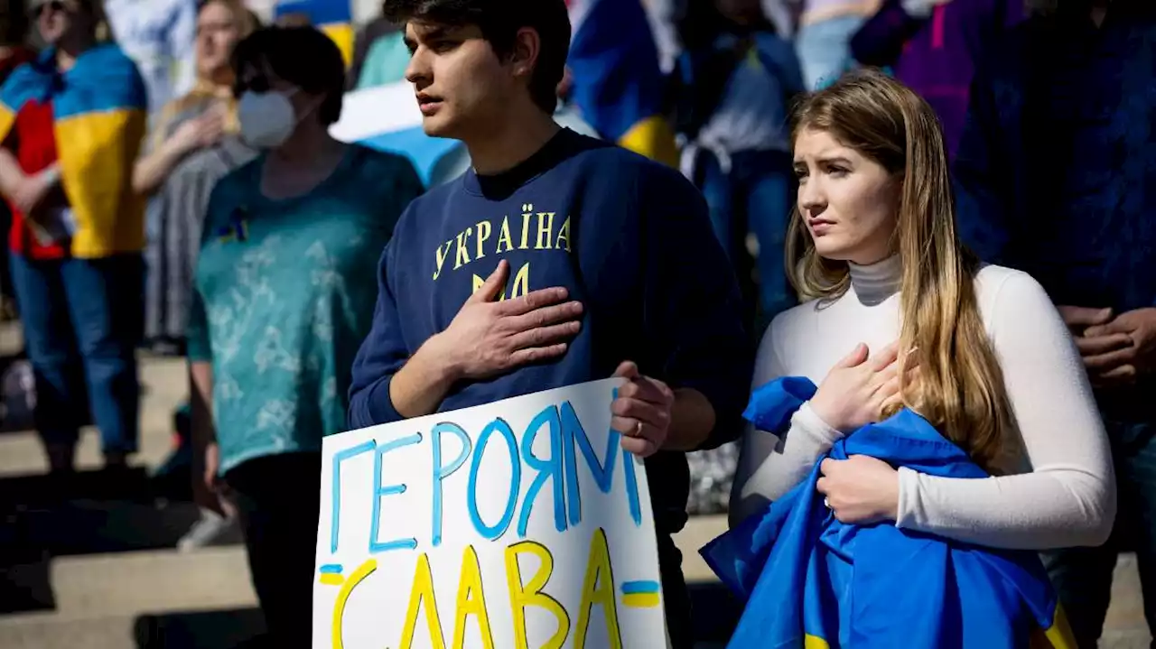 Utahns rally against Russian war in Ukraine