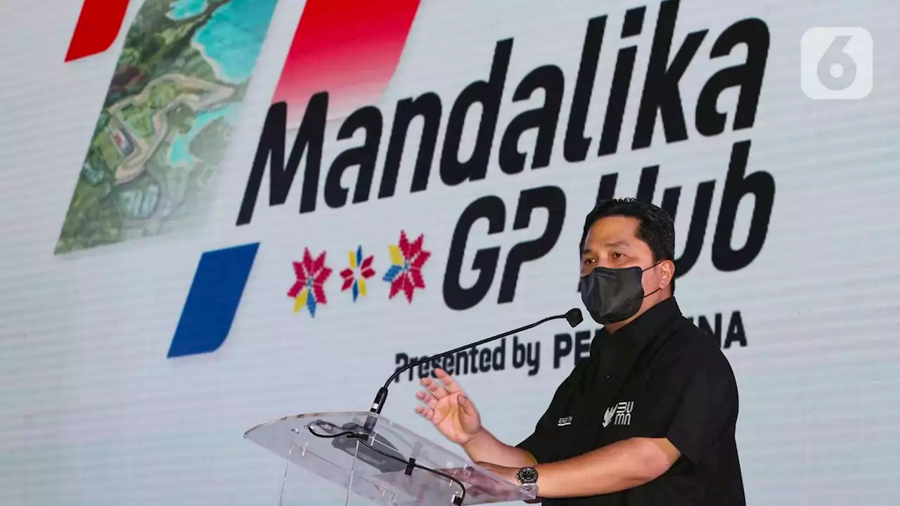 Keberhasilan Erick Thohir Pimpin BUMN Gelar MotoGP Dinilai Tingkatkan Elektabilitas