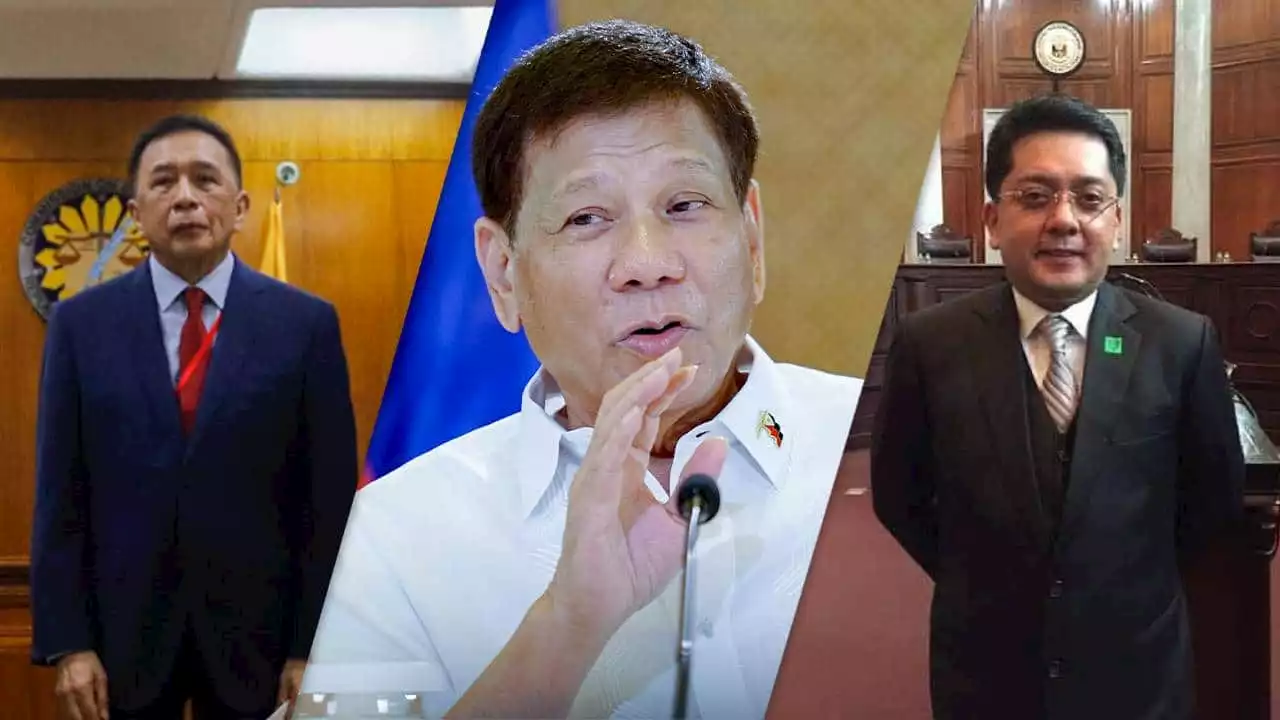 Duterte explains why he appointed Comelec chair Pangarungan, commissioner Garcia