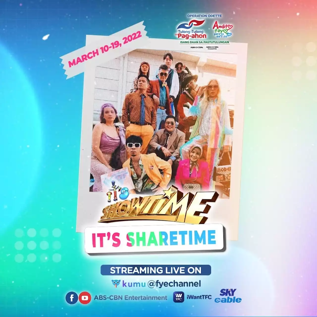 Vhong and Ogie spread laughs and cheers in 'It's Showtime's It's Sharetime' for typhoon 'Odette' survivors