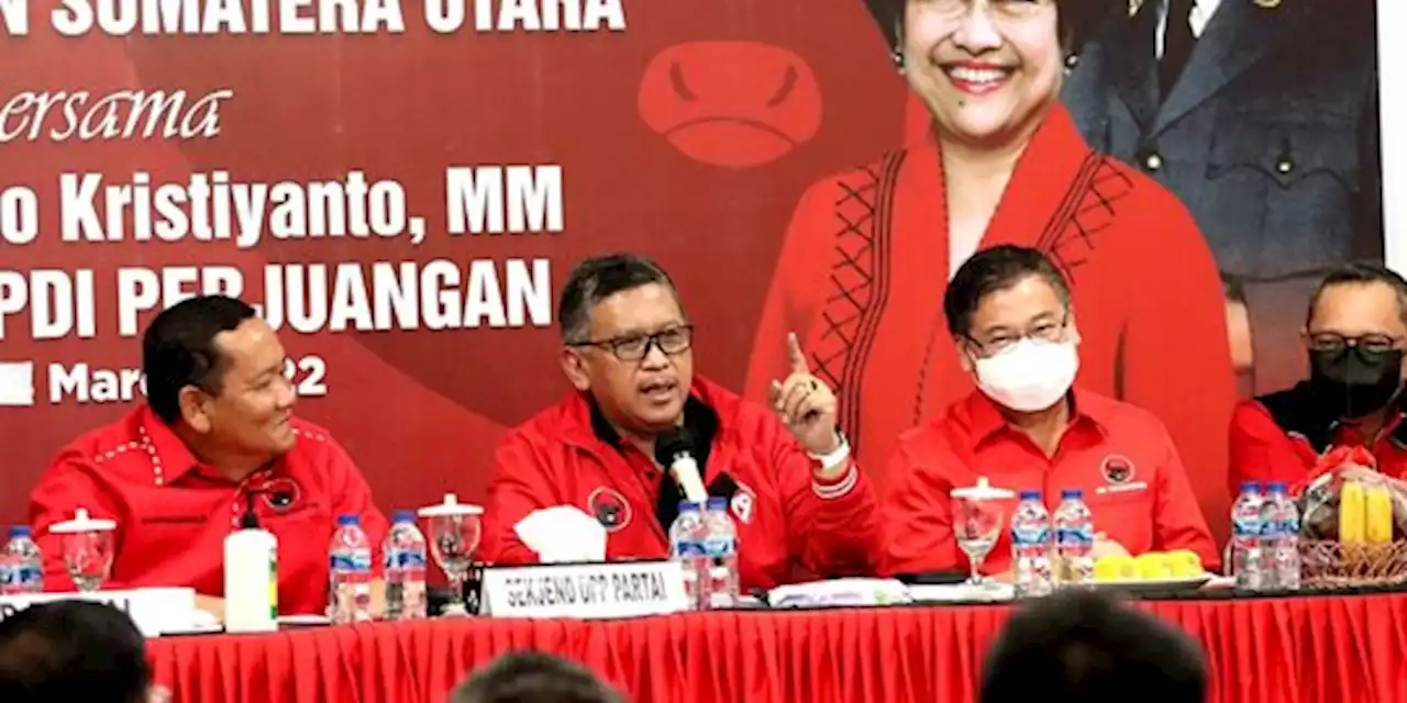 Rakorda PDI-P Sumut, Sekjen PDIP Gelorakan Semangat Gerakan Mengakar Ke Rakyat | merdeka.com