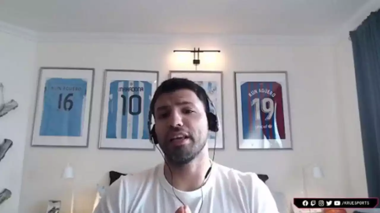 La furia del Kun Agüero en Twitch: 'No me hagan calentar'