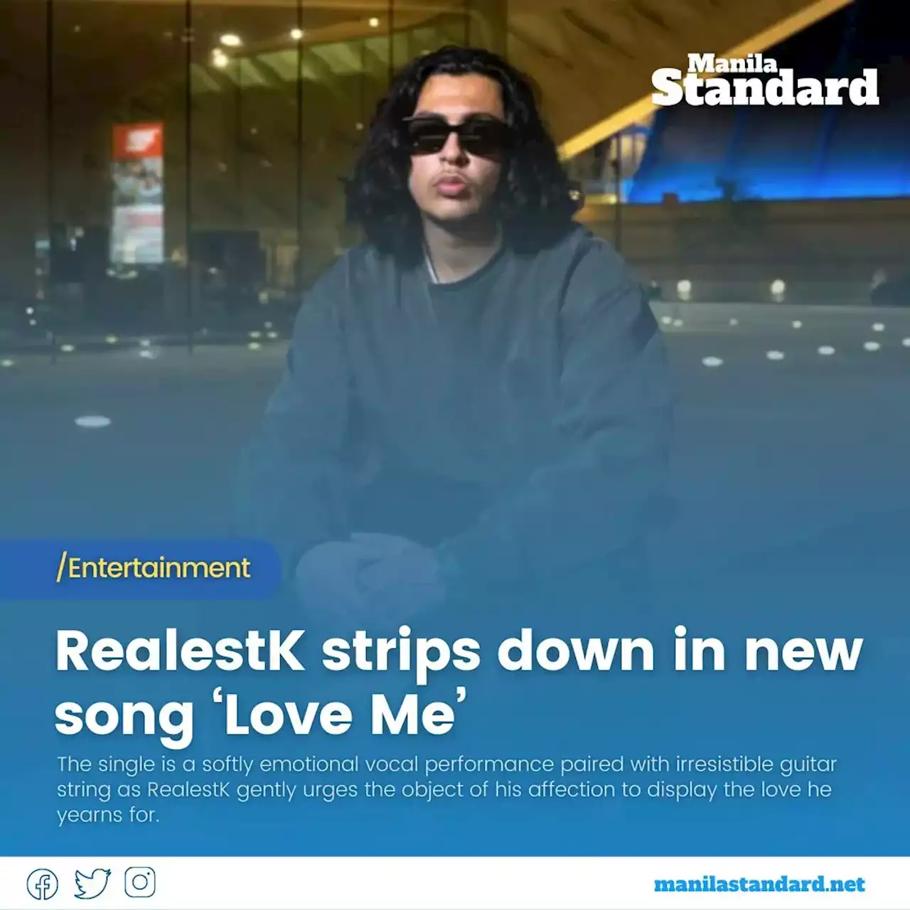 RealestK strips down in new song ‘Love Me’