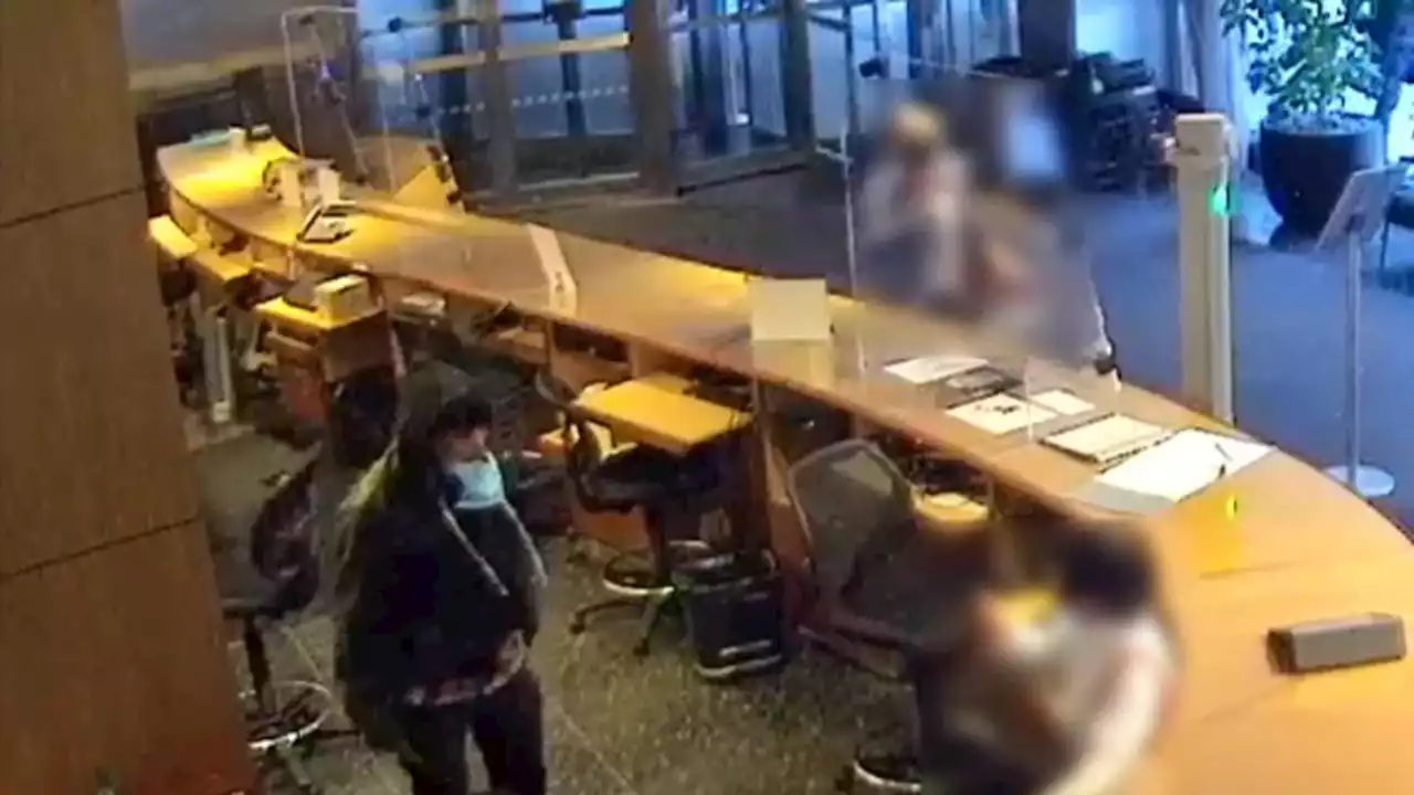 Video Show Man Jump Desk, Repeatedly Stab 2 MoMA Workers