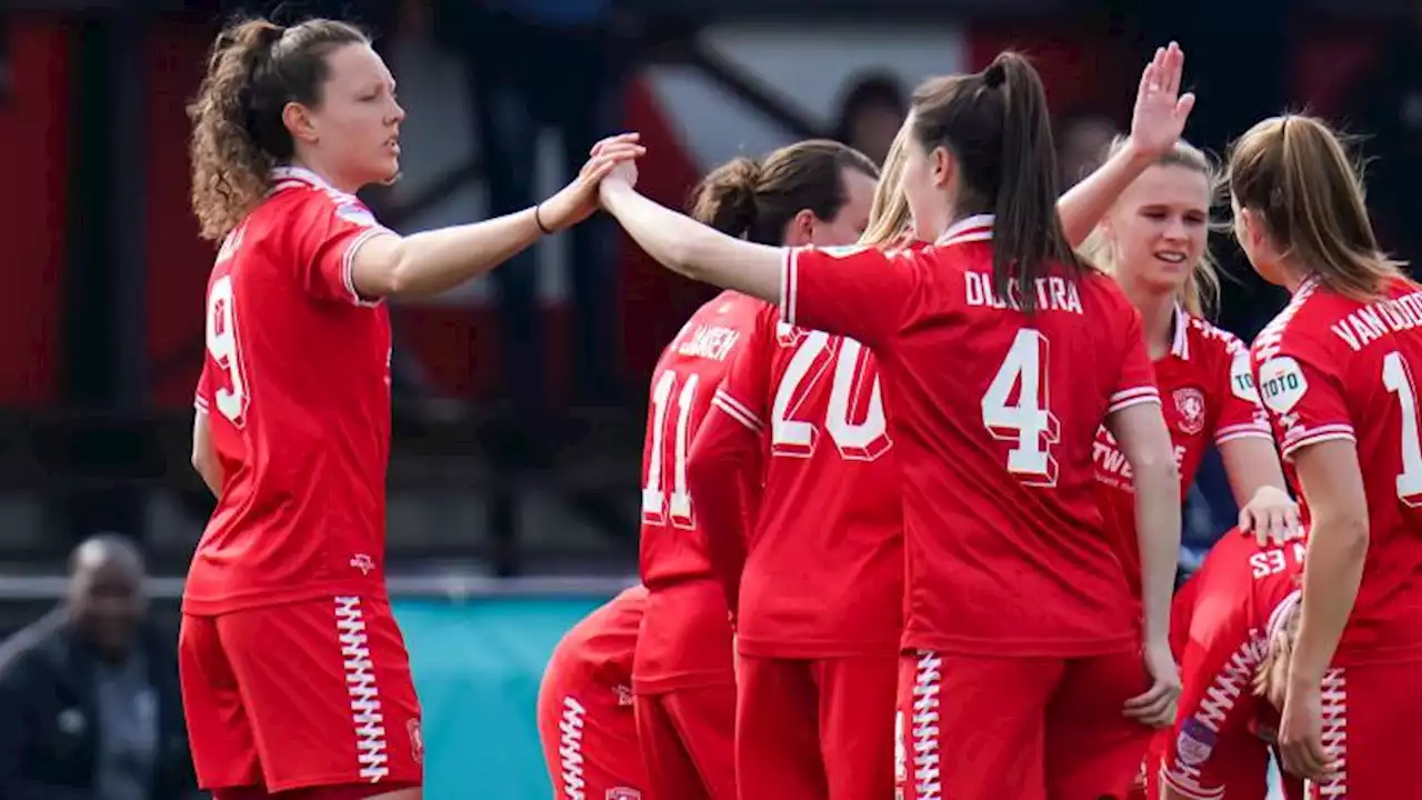 Vrouwen FC Twente leggen druk bij Ajax na grote winst op Feyenoord