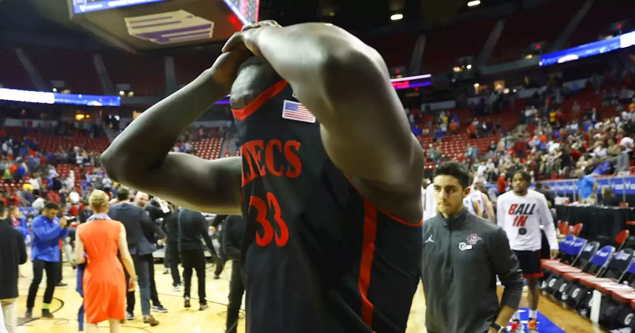 Aztecs drop Mountain West Tournament final as last-second shots won't fall