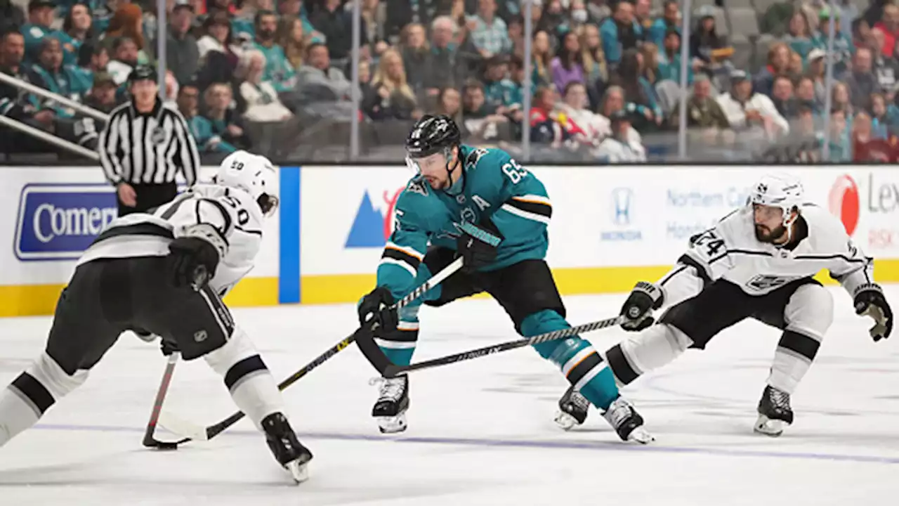 Hertl, Meier Lead Sharks to 5-0 Win Over Kings