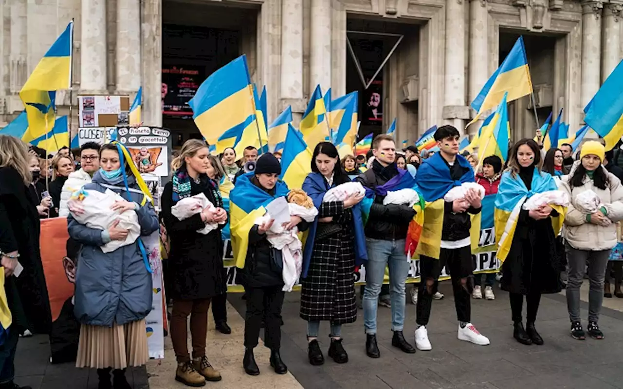 A Milano manifestazione contro la guerra in Ucraina