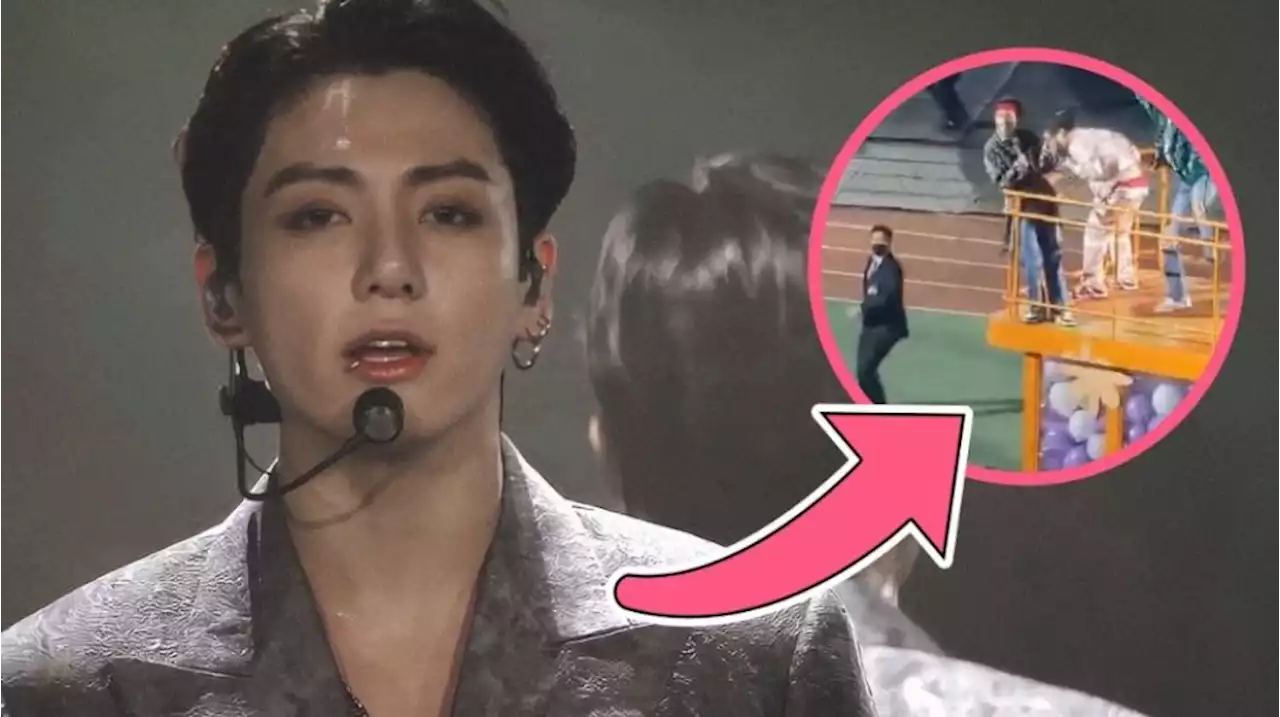 Jungkook BTS Hampir Jatuh, Penjaga Keamanan Konser BTS Menjadi Viral