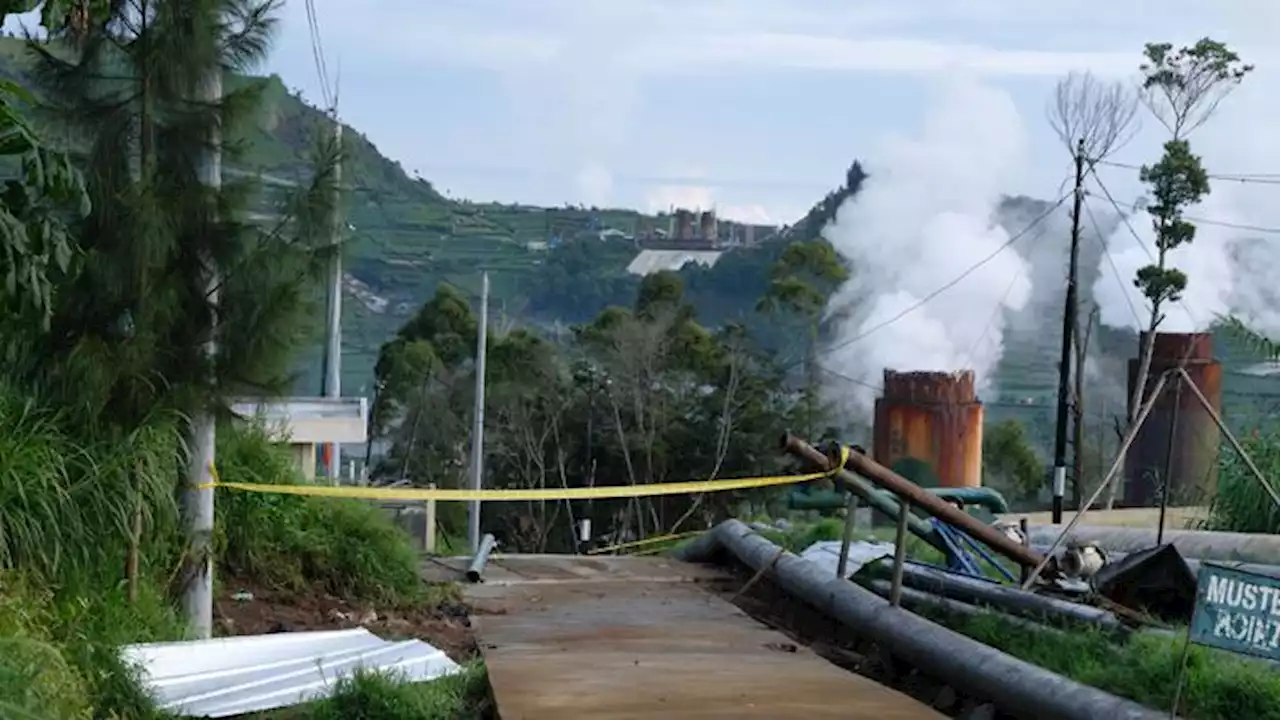 Situasi PLTP Dieng Pasca Kebocoran Pipa Gas