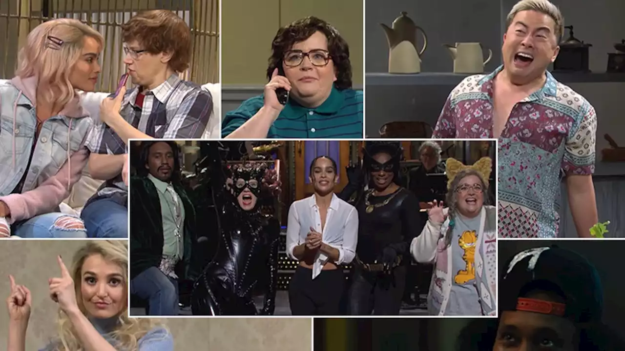 Zoe Kravitz SNL Sketches Ranked: TikTok Creators Give War Advice, Catwomen Reunion