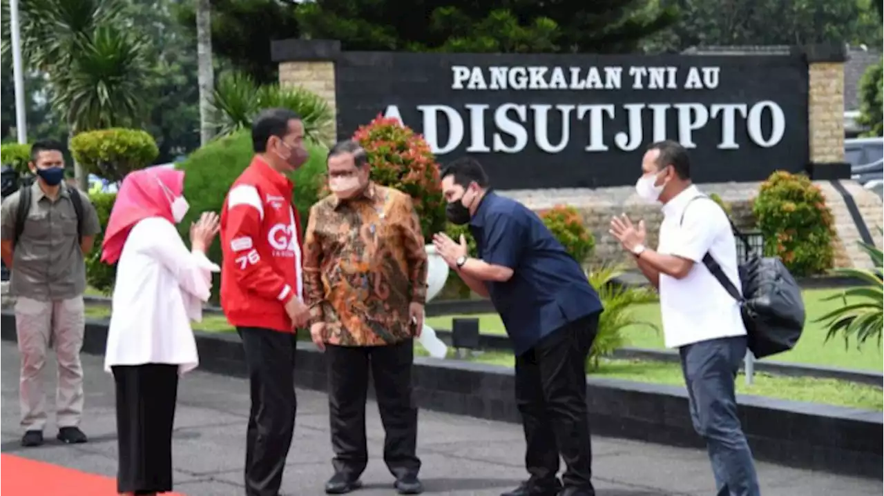 Jokowi Bertolak ke Titik Nol Kilometer IKN Nusantara