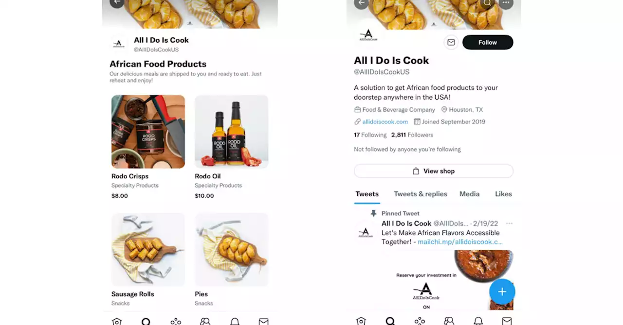 Twitter Shops will let sellers showcase more products on their profiles