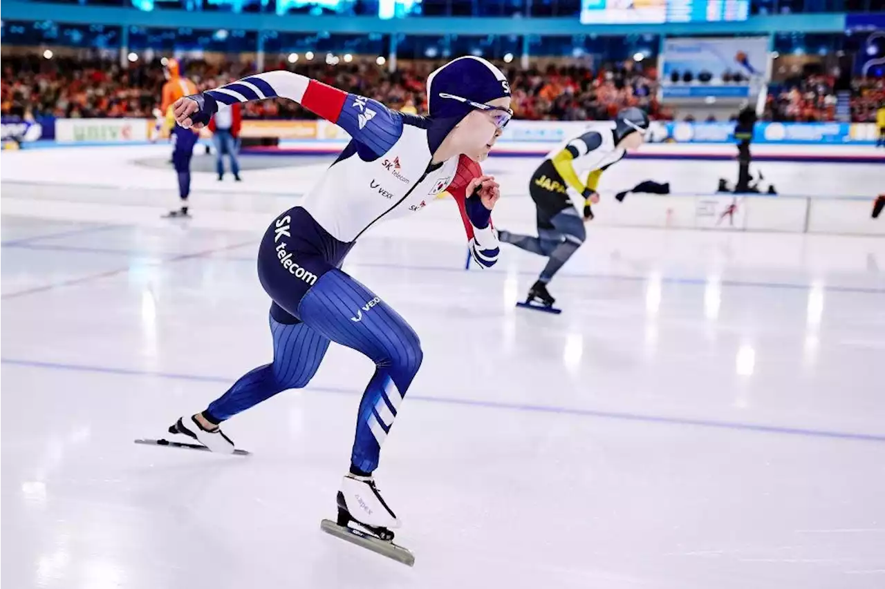 빙속 간판 김민선, 월드컵 파이널 여자 500ｍ '깜짝 동메달' | 연합뉴스
