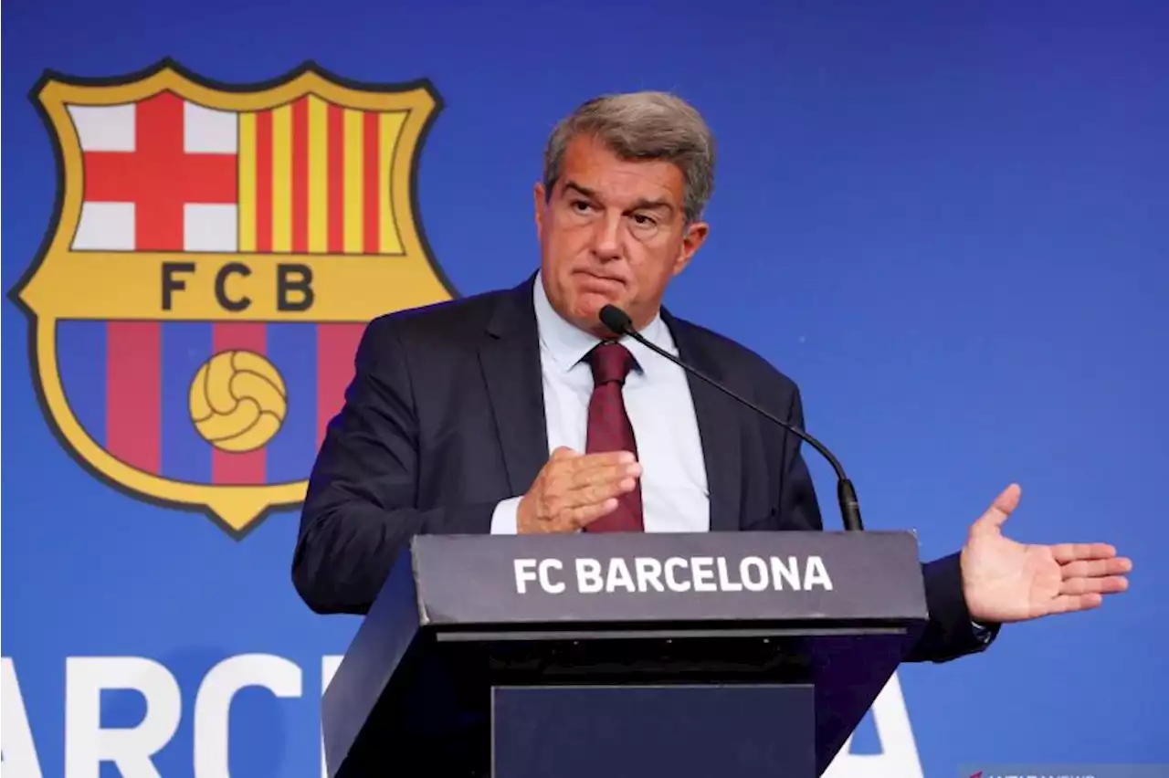 Laporta indikasikan Barcelona mundur dalam perburuan transfer Haaland