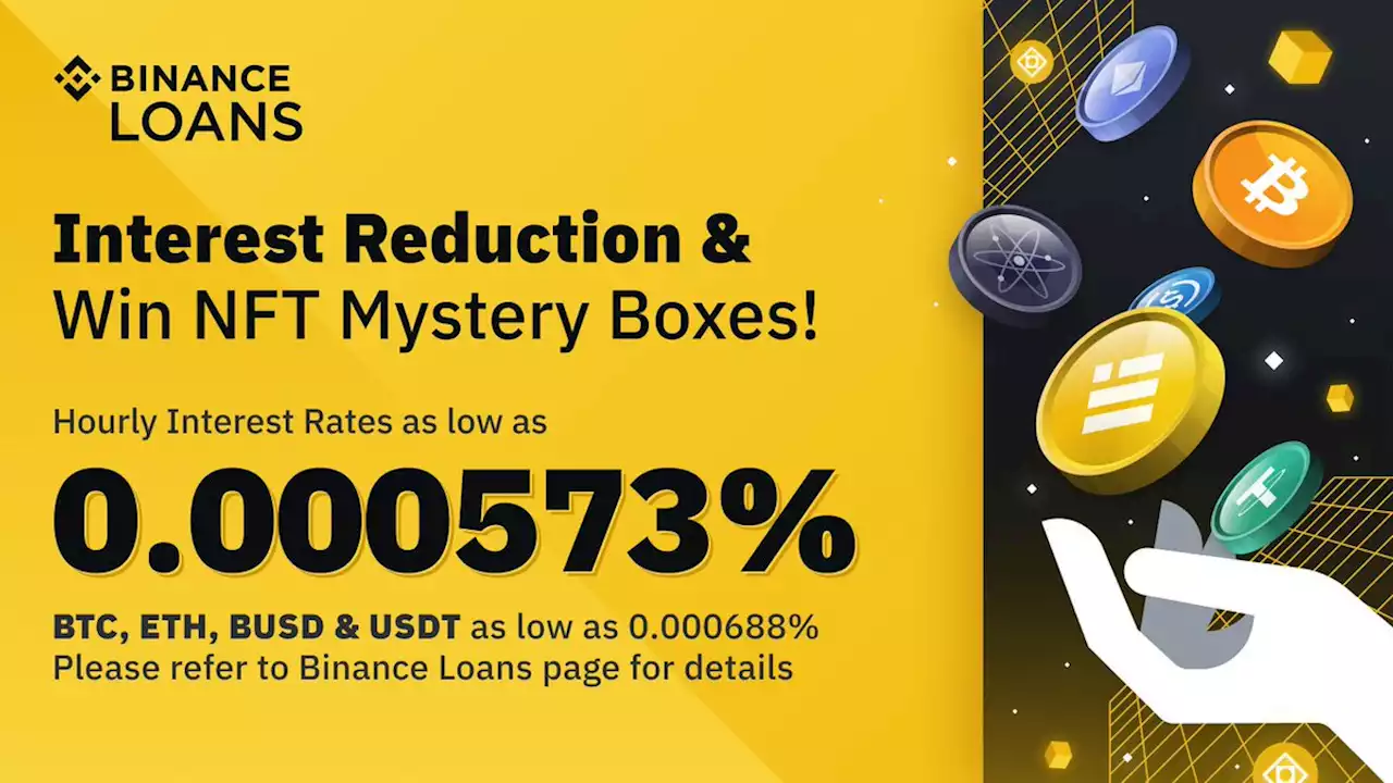 Binance Loans Launches Interest Rate Reduction Promotion and NFT Mystery Boxes Reward Program | Binance Support