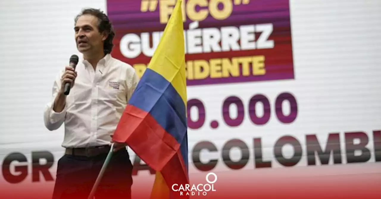 Ganó Colombia; los votos que hemos logrado son solo el primer paso: Fico